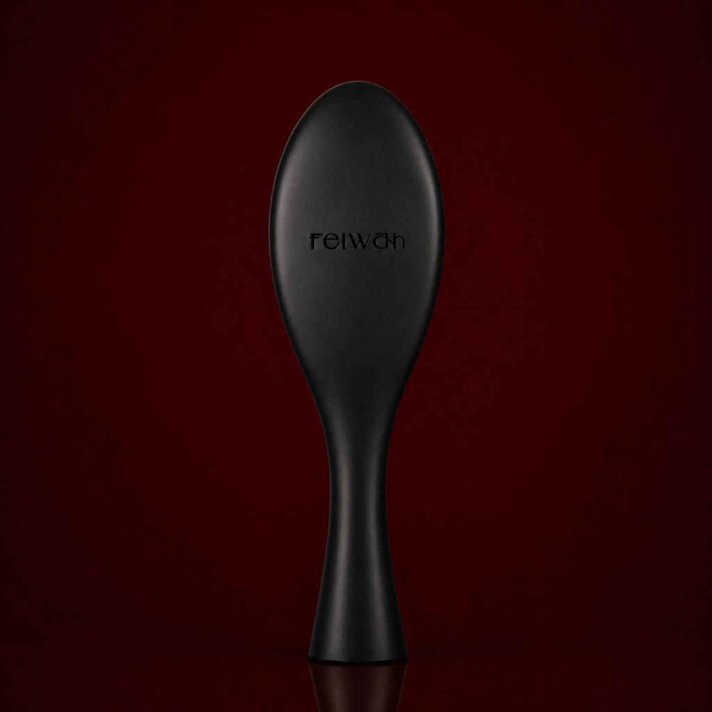 detangling brush back logo