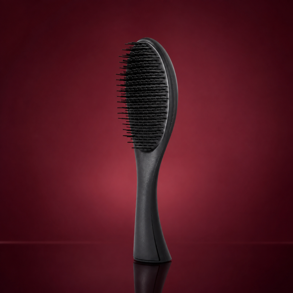detangling brush side bristles